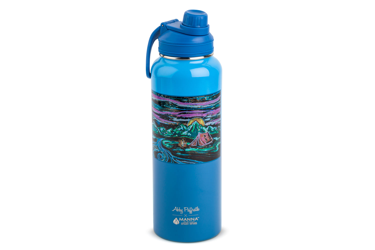 Under the Stars 40 oz. Water Bottle - Art 4 All Hats & Artwork by Abby Paffrath