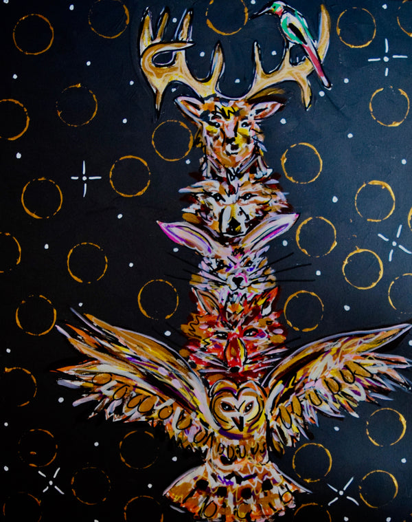 Animal Totem - Art 4 All Hats & Artwork by Abby Paffrath