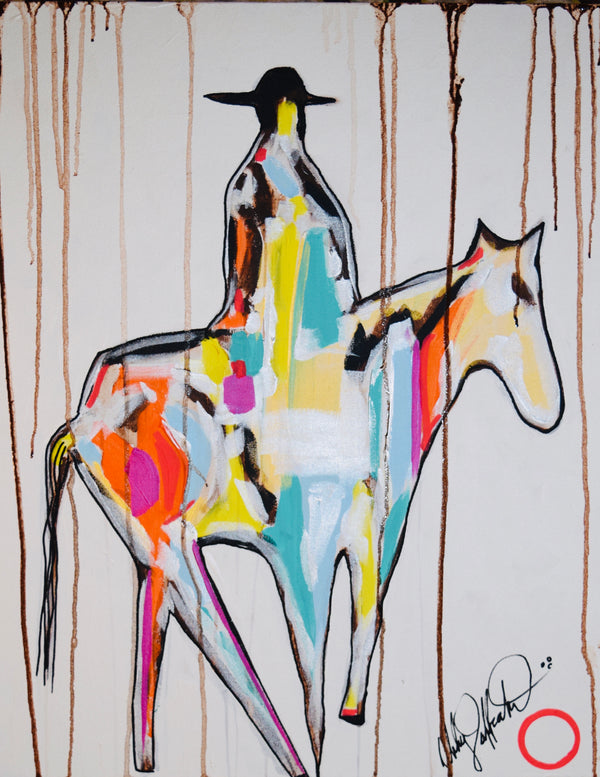 The One With the Horse - Art 4 All Hats & Artwork by Abby Paffrath