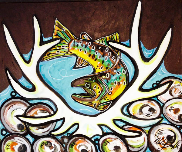 Brown Town - Art 4 All Hats & Artwork by Abby Paffrath