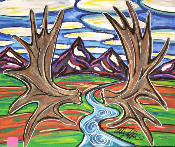 Moose Country - Art 4 All Hats & Artwork by Abby Paffrath