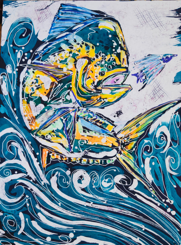 Mahi Mahi - Art 4 All Hats & Artwork by Abby Paffrath