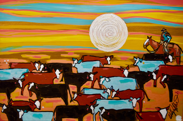 The Round Up - Art 4 All Hats & Artwork by Abby Paffrath