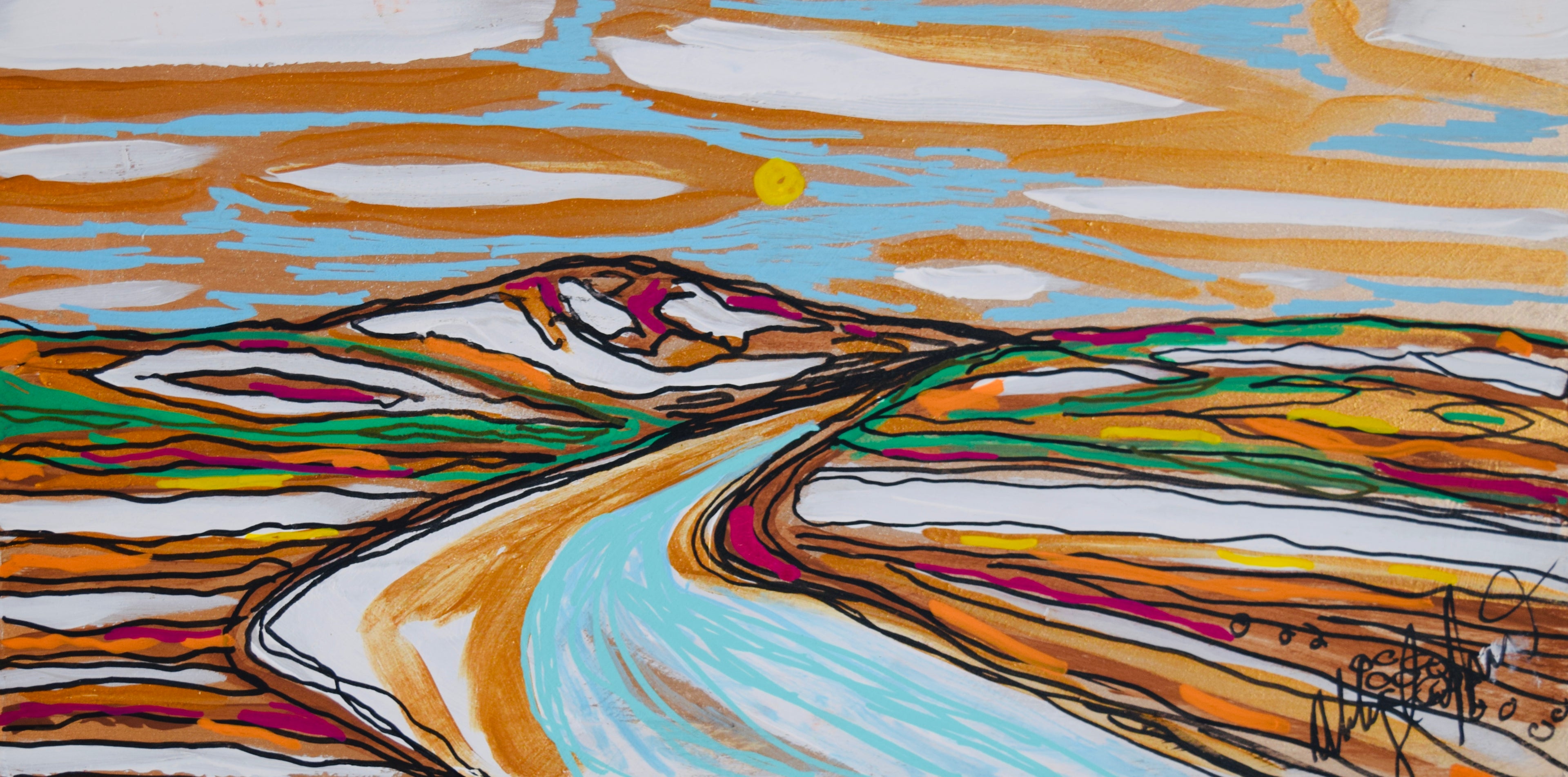 Water Way - Art 4 All Hats & Artwork by Abby Paffrath