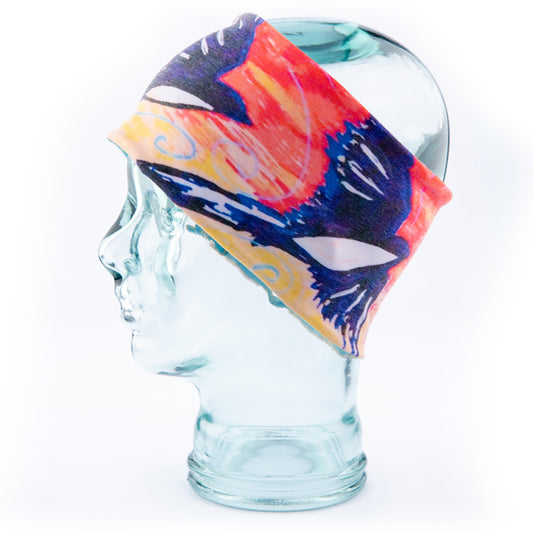 Fly Magpie Headband - Art 4 All Hats & Artwork by Abby Paffrath