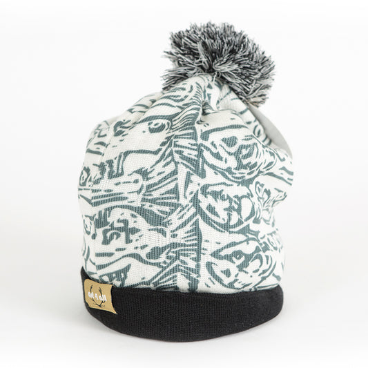 Fish Print Beanie - Art 4 All Hats & Artwork by Abby Paffrath