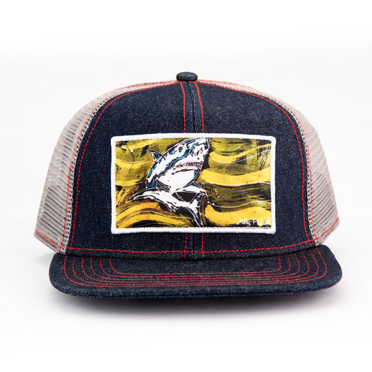 Top of the Chain youth trucker hat Art 4 All