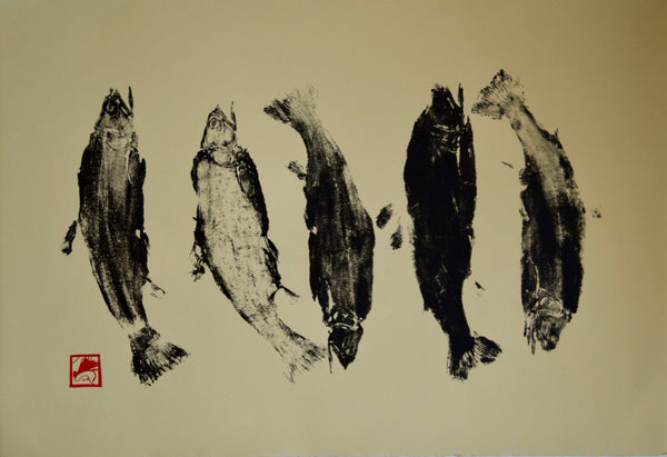 Goyotaku - Art 4 All Hats & Artwork by Abby Paffrath