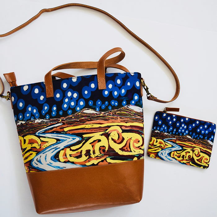 Dream Stream Tote Bag and Coin Purse