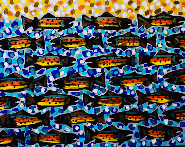 Brown Blur - Art 4 All Hats & Artwork by Abby Paffrath