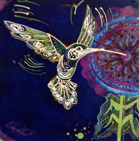 Humming Bird - Art 4 All Hats & Artwork by Abby Paffrath