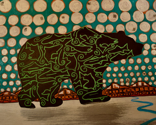 Bubble Bear - Art 4 All Hats & Artwork by Abby Paffrath