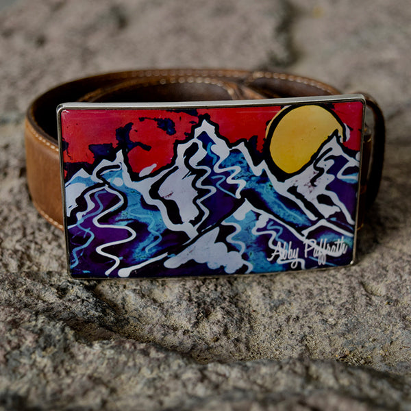 First Tracks Belt Buckle