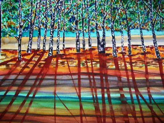 Aspen Shadows - Art 4 All Hats & Artwork by Abby Paffrath