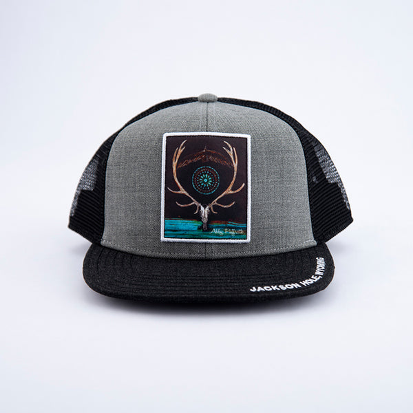 Jackson Hole Collection - Whapiti - Art 4 All Hats & Artwork by Abby Paffrath