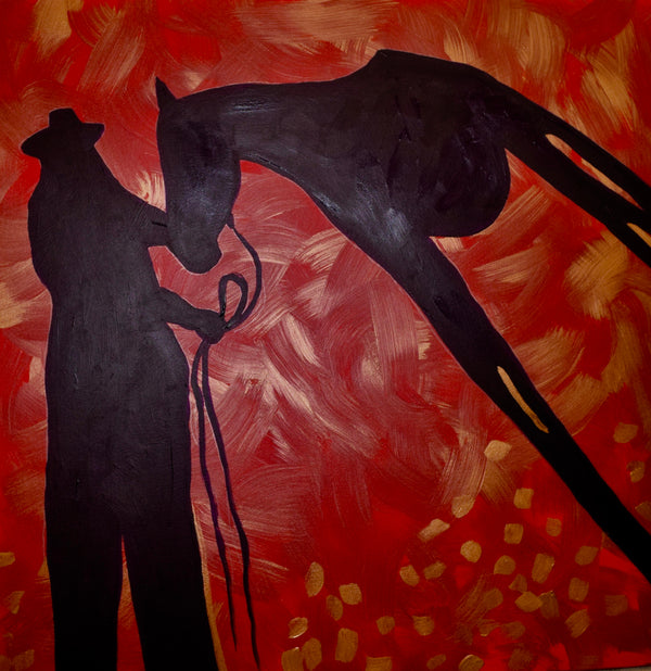 Red - Shadow Series - Art 4 All Hats & Artwork by Abby Paffrath