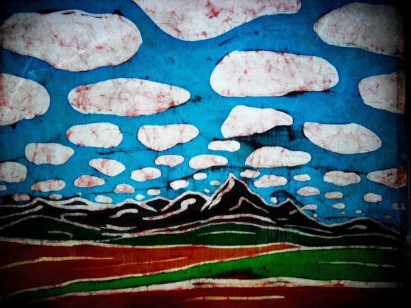 Batik skies - Art 4 All Hats & Artwork by Abby Paffrath